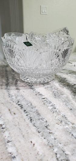 Crystal Punch Bowl Set