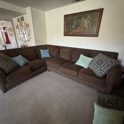 Dark Brown Couch