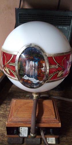 Vintage Adolph Coors Globe Lamp Bar Light Thumbnail