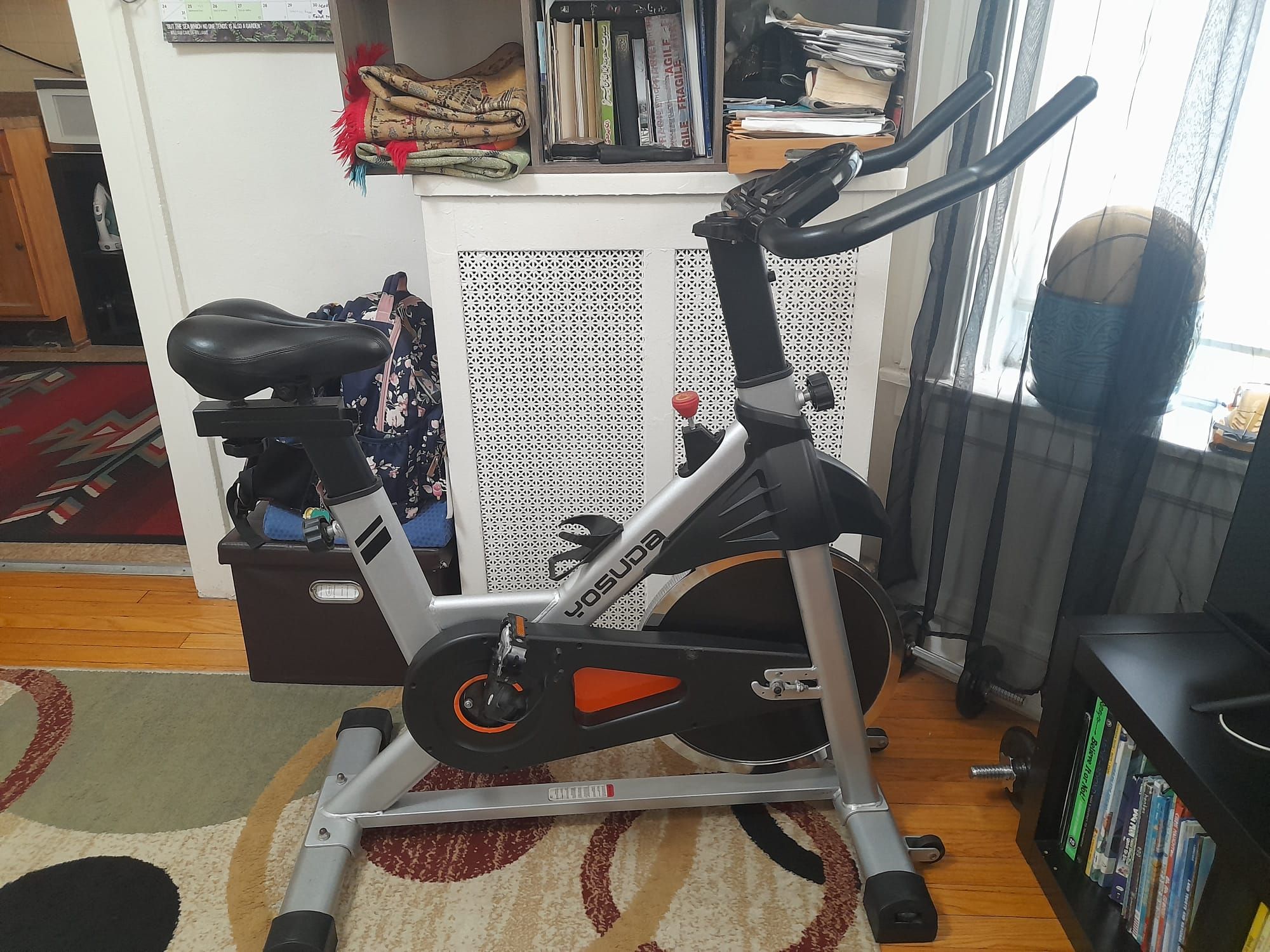 Exercise indoor bike adjustable settings great condition