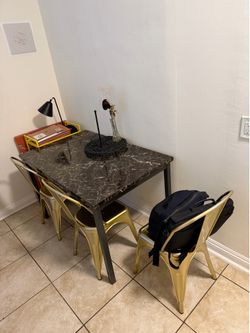 Dining Table and 3 chairs