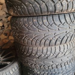 Studded Snow Tires