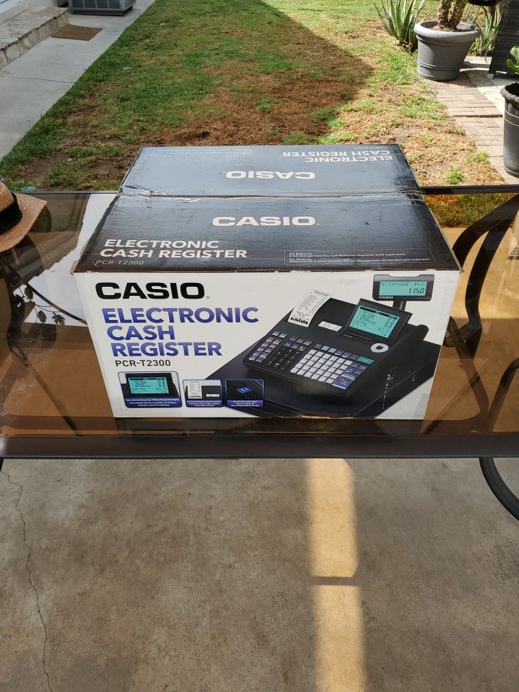 Casio PCR-T2300 Electronic Cash Register