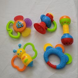 Baby  Toys / Kids  Rattles .5 Pieces Used.