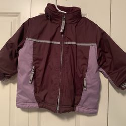 REI Kids Winter Jacket with Collapsible Hood - Size 3T