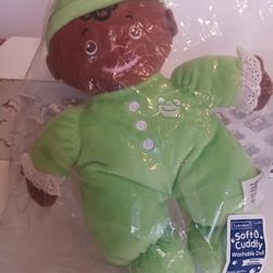 New And Package Soft And Cuddly Washable Baby Doll Boy By The Company Lakeshore
