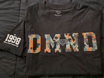 Diamond Supply Co. DMND Camo Graphic Short Sleeve T-Shirt L