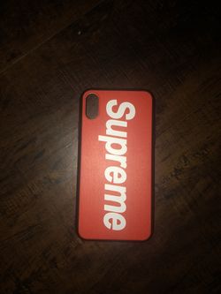 Supreme case iPhone X