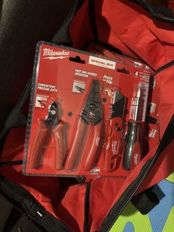 Milwaukee Tool Set 4 Pcs