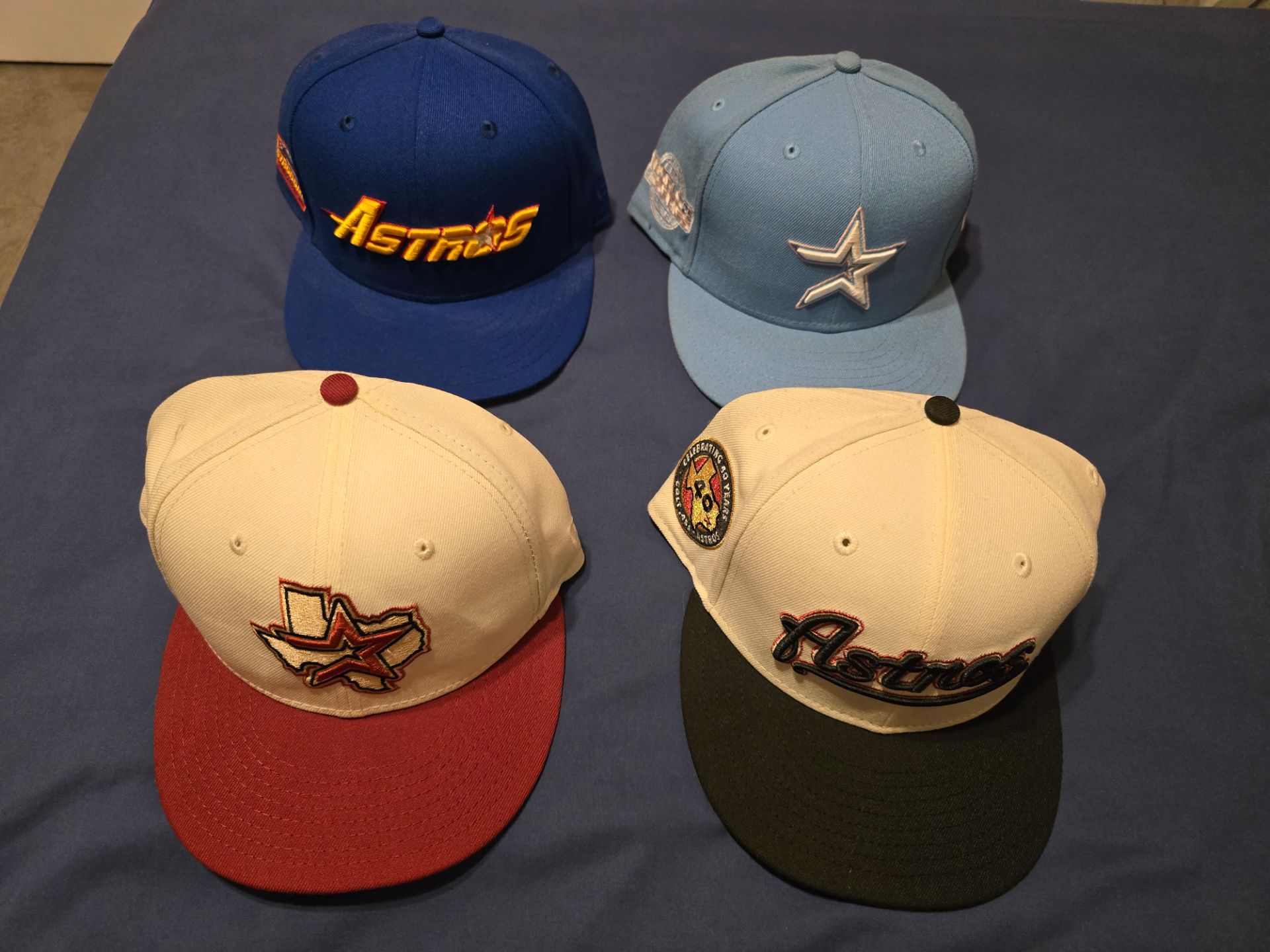 Astros Fitted 7 5/8