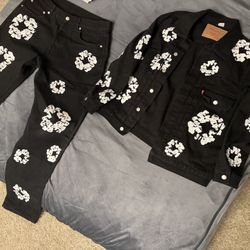 Denim Tear Set