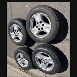 4 X 245/65r17 6x5.5 6x139.7  Stock Infiniti SUV QX4 Tacoma Tundra 4Runner Sequoia Rims Wheels Yukon Tahoe  Tires!!!!!!