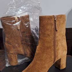 Women's J.Crew Ankle Suede Boot Size 7.5, New