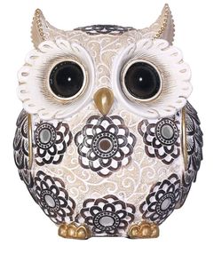 Owl Figurine Resin Last Longer Than Ceramic 