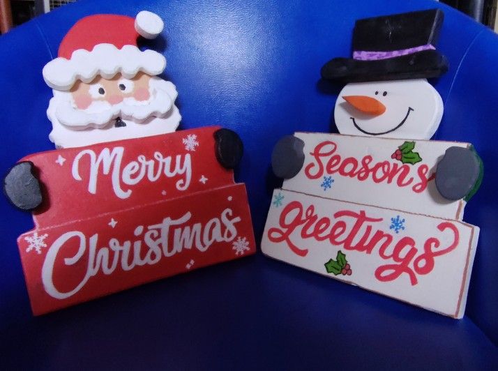 Handmade Handpainted Christmas Decorations