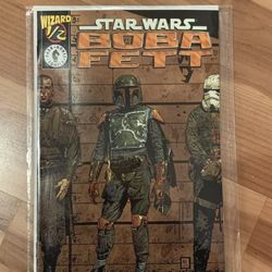 Star Wars Boba Fett 1/2 Wizard Comic Book $80 Price is FIRM