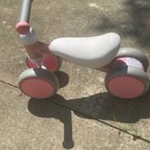 New, Firm, Bobike, Pink Balance Bike, 10-24 Months, No Pedals
