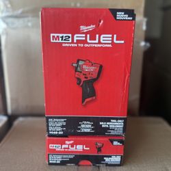 M12 Milwuakee Fuel SUB COMPACT 3/8 Stubby *NEW MODEL*