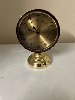 Desk Clock High 8 Inches  6 Wide