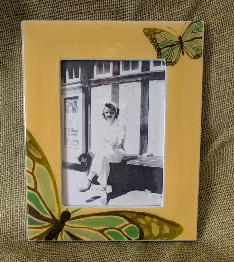 Butterfly Picture Frame, 5x7