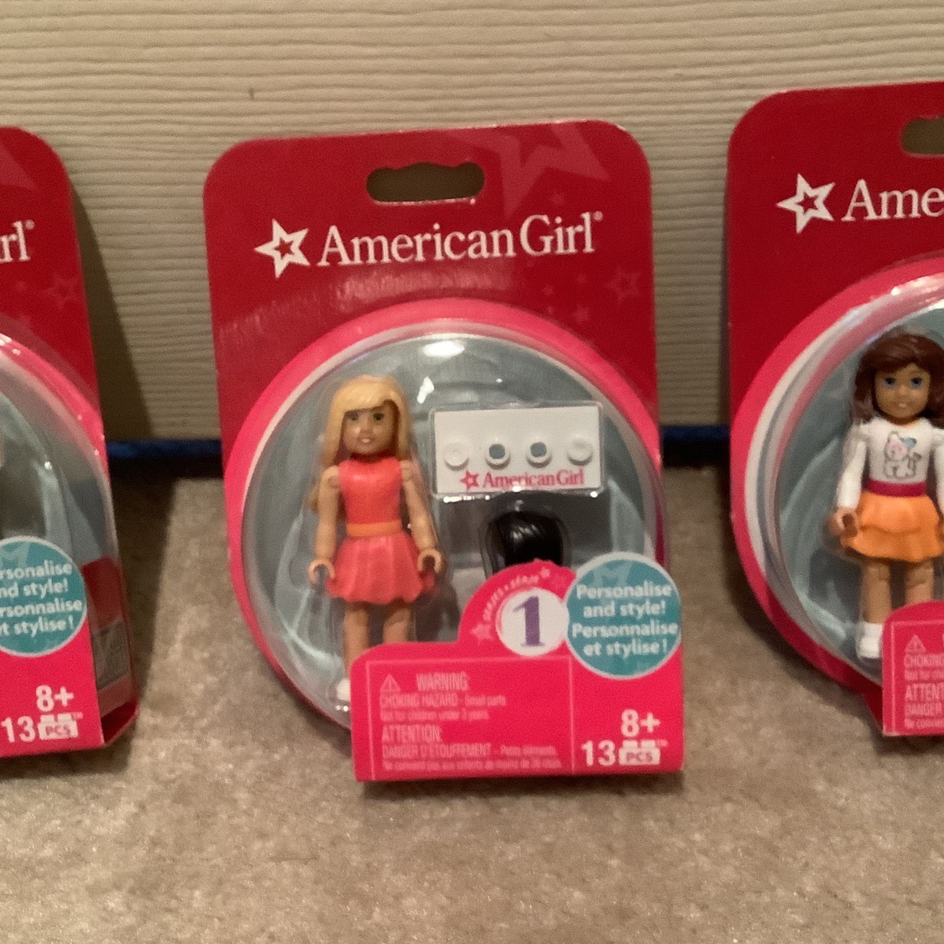 American girl doll Mega Blocks Series 1 NIB