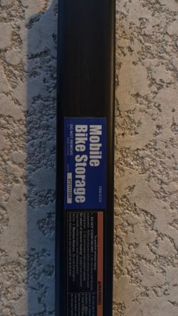 Heavy duty mobile bike storage hanger