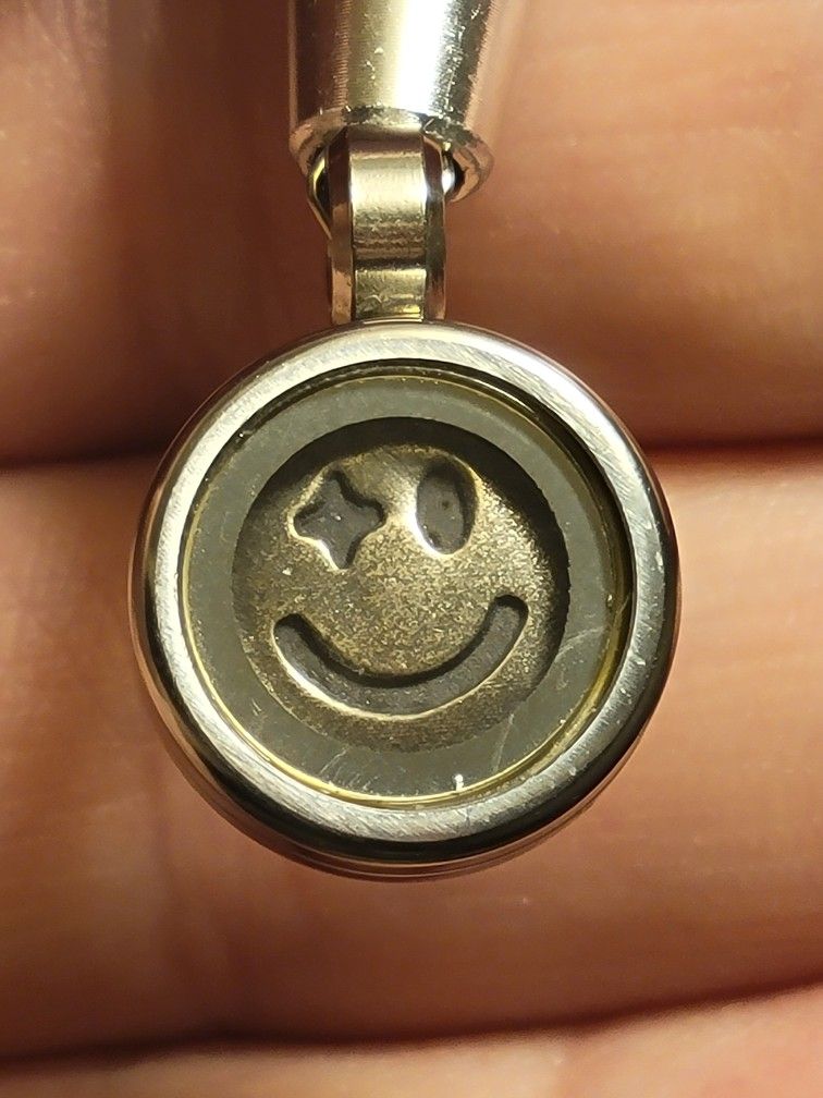 15mm Starry Eyed Pendant .999 Fine Silver Handpoured