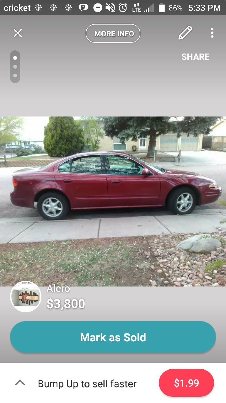 2003 Alero oldsmobile