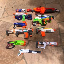 All Working Nerf Guns For $80