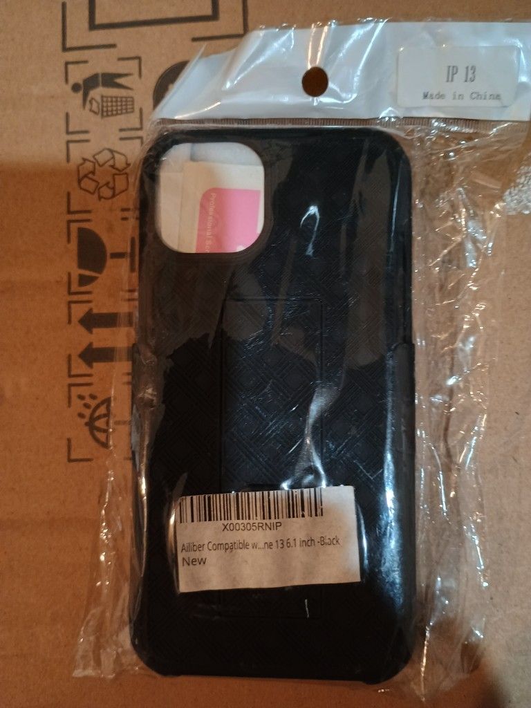 Brand New iPhone 13 Hard Case With Belt Clip