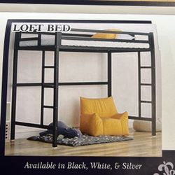 Loft Bed With Mattress 