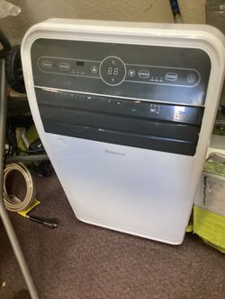 Shinco 12,000 BTU (7,500 BTU DOE) Portable Air Conditioner Cools up to 400 sq. ft. with Dehumidifier, 3-Fan Speeds