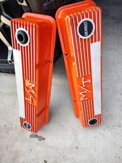 MT Chevy finned valve covers Made in Japan