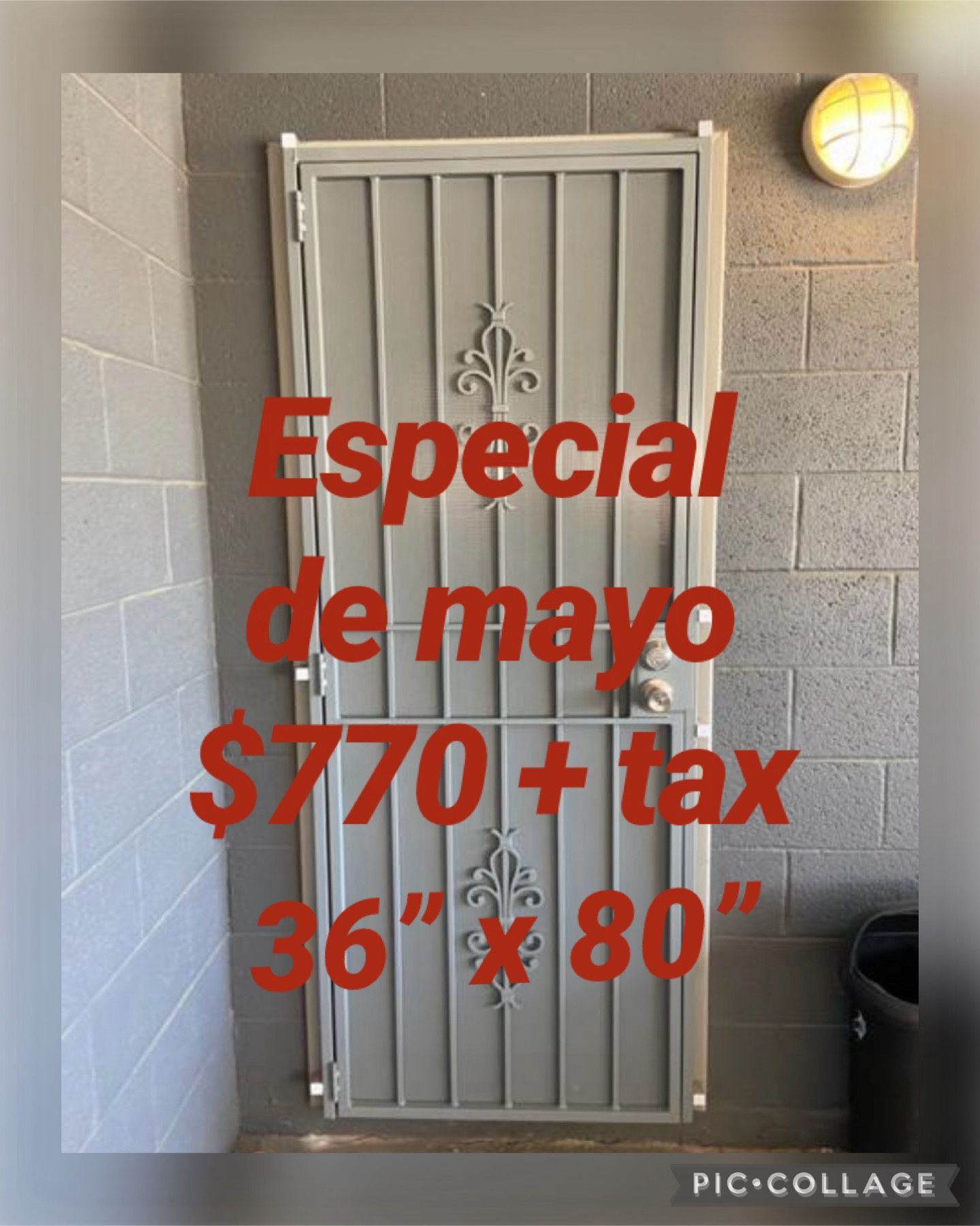 Security Door (included Installation)