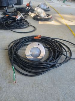 J&J PureWhite LED Spa Light 21101 120V – Tested Working – 60.5' Cord