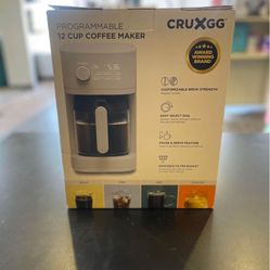  Cruxgg 12-cup Coffee Maker