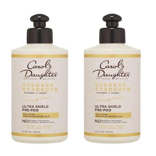 Two Goddess Strength Ultra Shield Pre Poo Hair Treatment 10.2 Oz Each