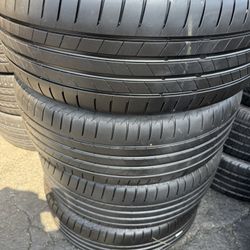 I Have 4 Tires 225-50-18 Bridgestone Good Condition $220 All Four Mounted And Balanced 