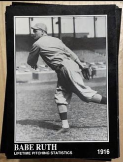 1992 Megacards Complete 165 Card Babe Ruth Set