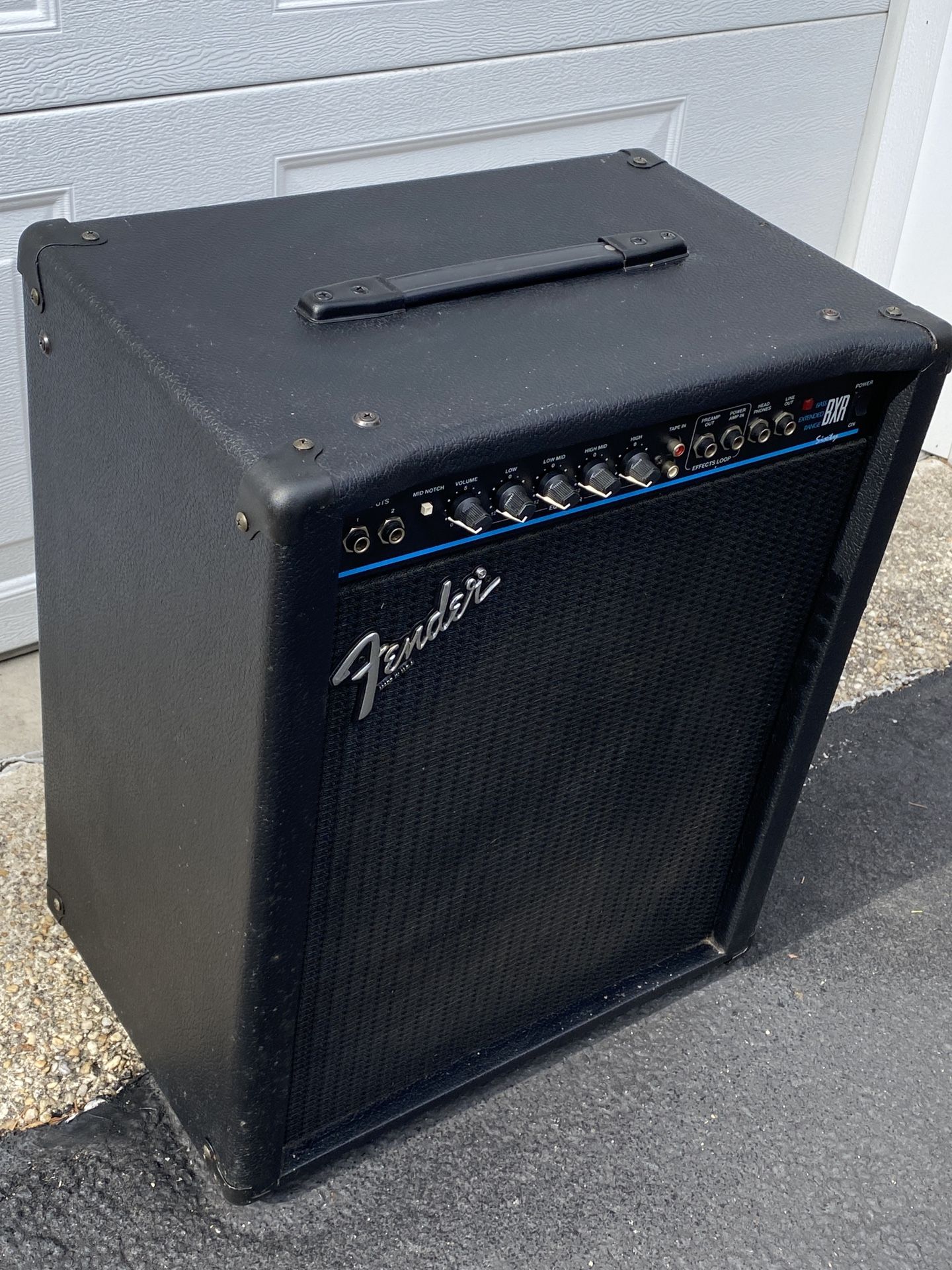 Fender BXR60 Bass Guitar Combo Amp. 60 Watts USED