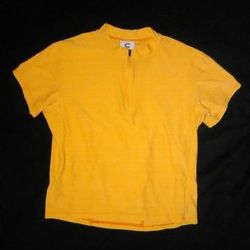 Cannondale Cycling Jersey. Womens Large L Bicycle shirt. Yellow. Bike Jersey 