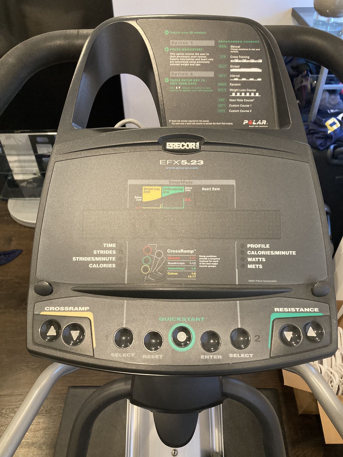 Workout Equipment, Precor EFX