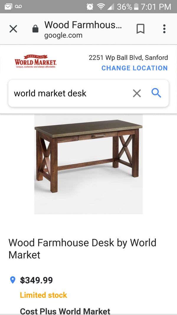 World Market Desk For Sale In Orlando Fl Offerup