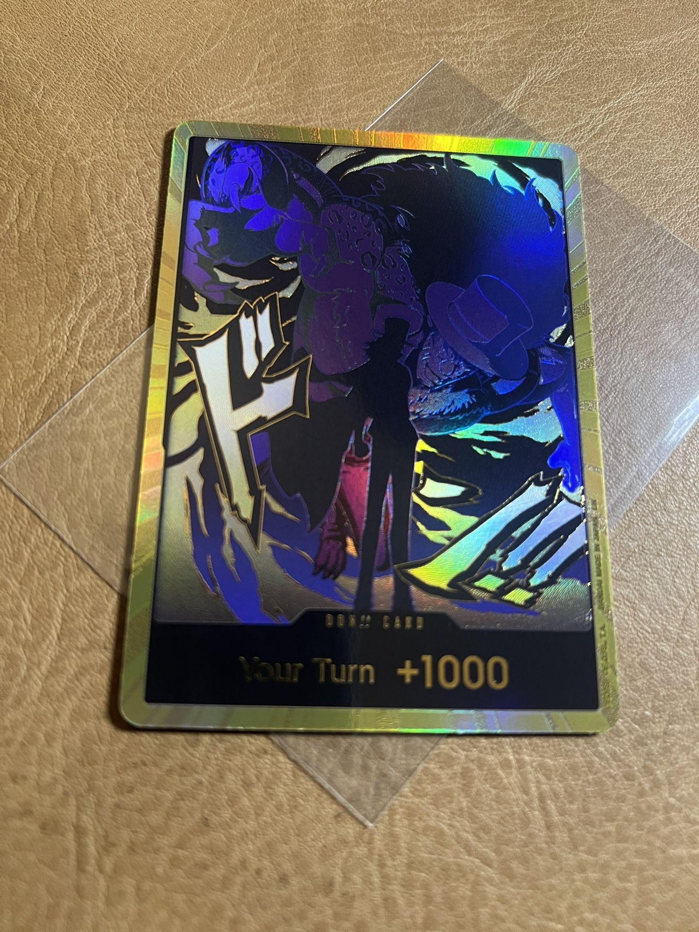 DON!! Card (Rob Lucci) (Gold) - Premium Booster -The Best- Vol. 2 (PRB-02)