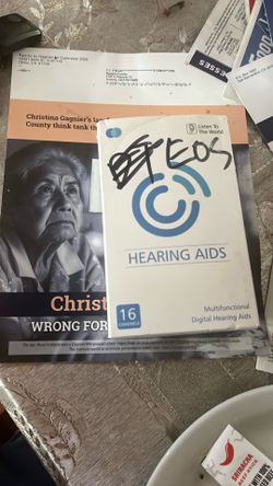 Brand new hearing aid