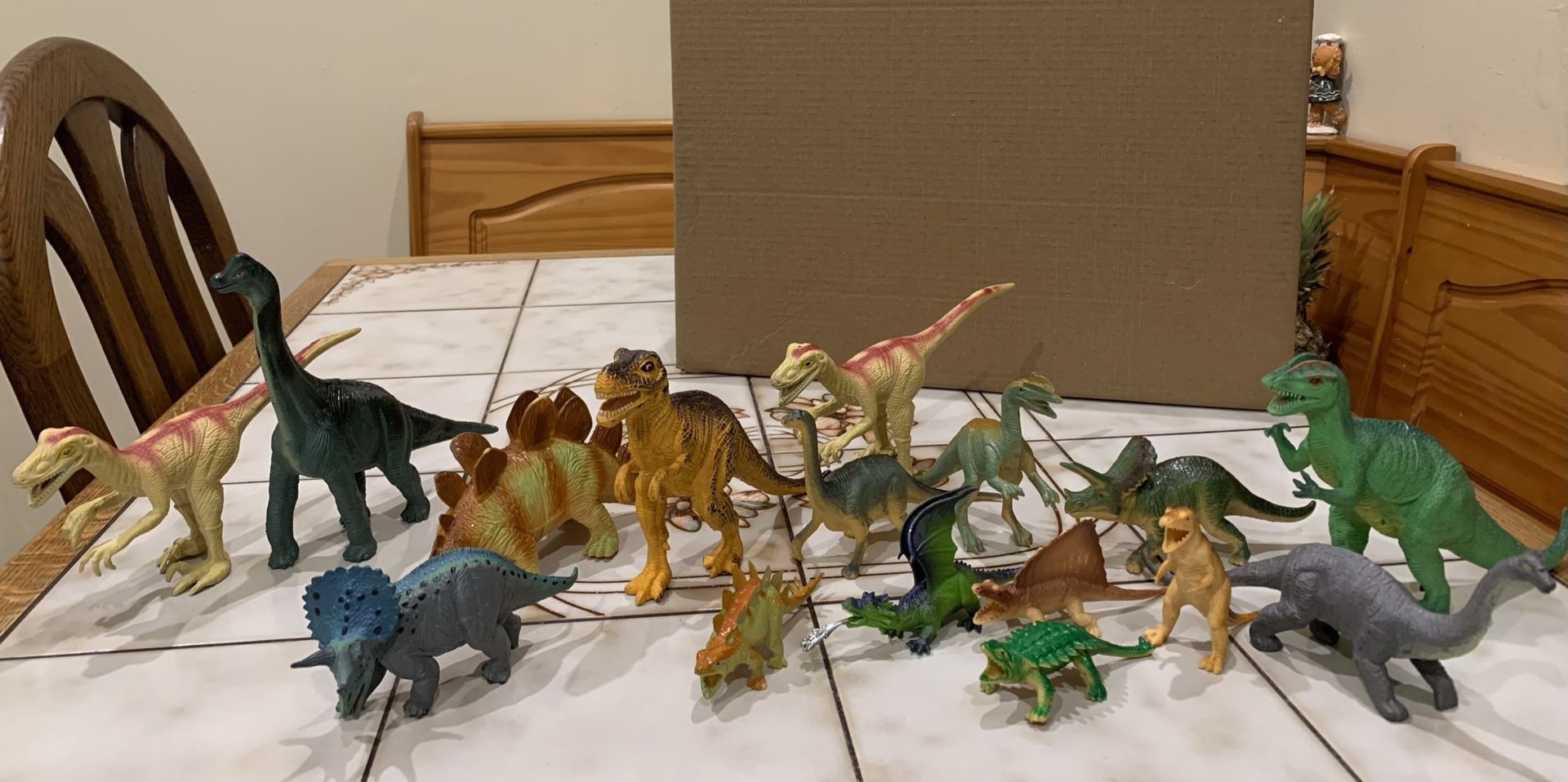 16 Collection Set Dinosaurs Toys