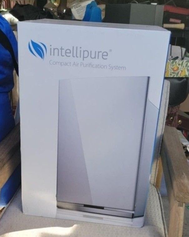 Intellipure Compact Air Purifier – DFS Technology, HEPA+, 500 Sq Ft