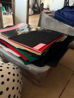 Box of Felt Fabric Sheets