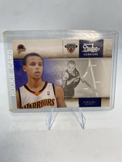Stephen Curry rookie 2009-10 Panini Studio #129 Golden State Warriors steph RC