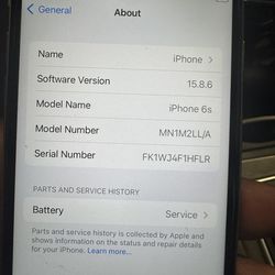 iPhone 6s used 32GB - 30$